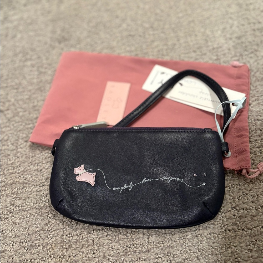 Black Leather Radley Small Purse